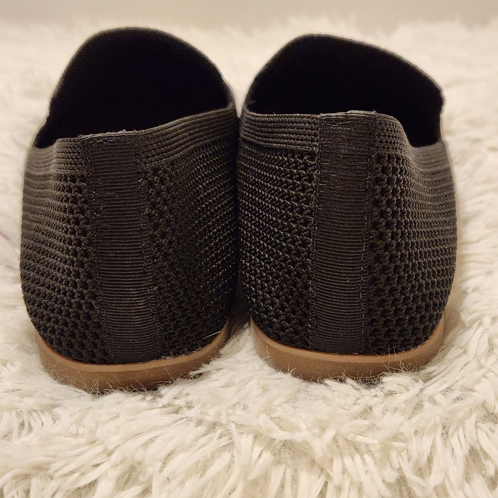 🍀Lucky Brand Mesh Flats Size 8.5 Black - Picture 7 of 13